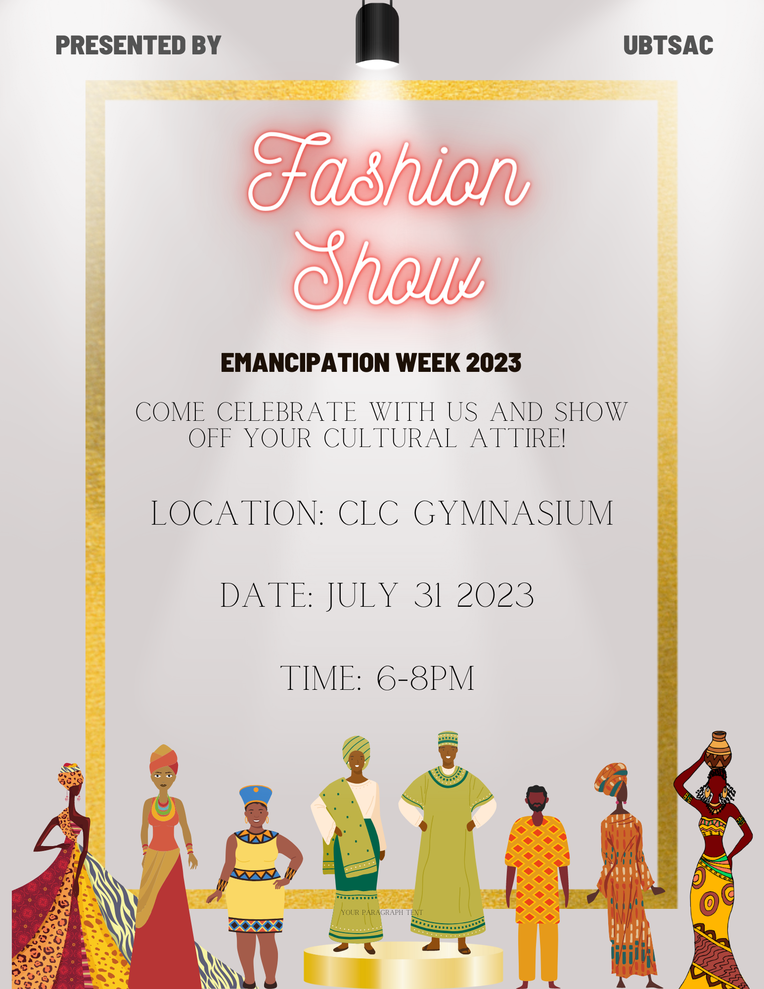 Guysborough Emancipation Fashion Show